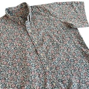 VTG Reyn Spooner Commemorative Classics XL Blue Floral Men's Hawaiian Shirt